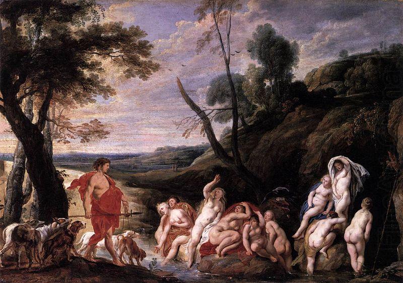 Jacob Jordaens Diana and Actaeon china oil painting image